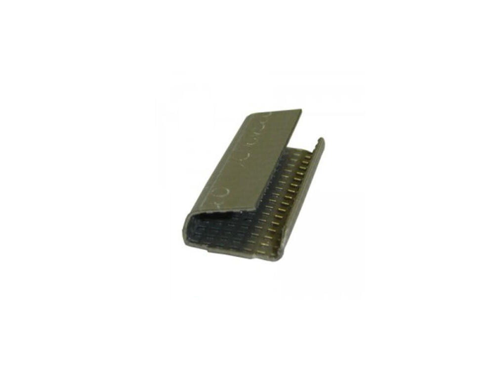 Chape pour feuillard plastique PP/PET