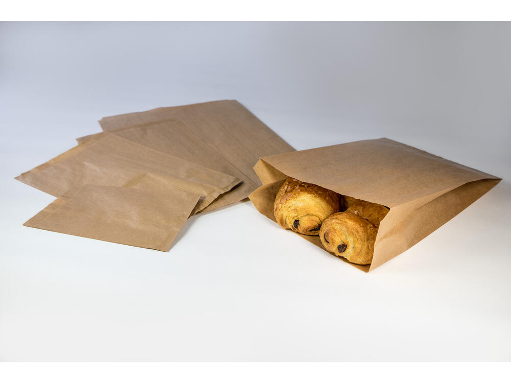 Sachet papier kraft 2 soufflets