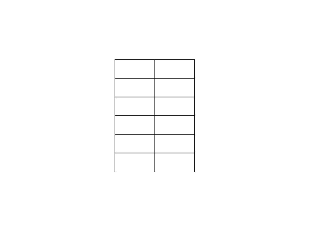 Planche A4 étiquettes