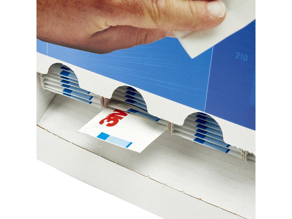 Boite distributrice de lingettes nettoyantes jetables