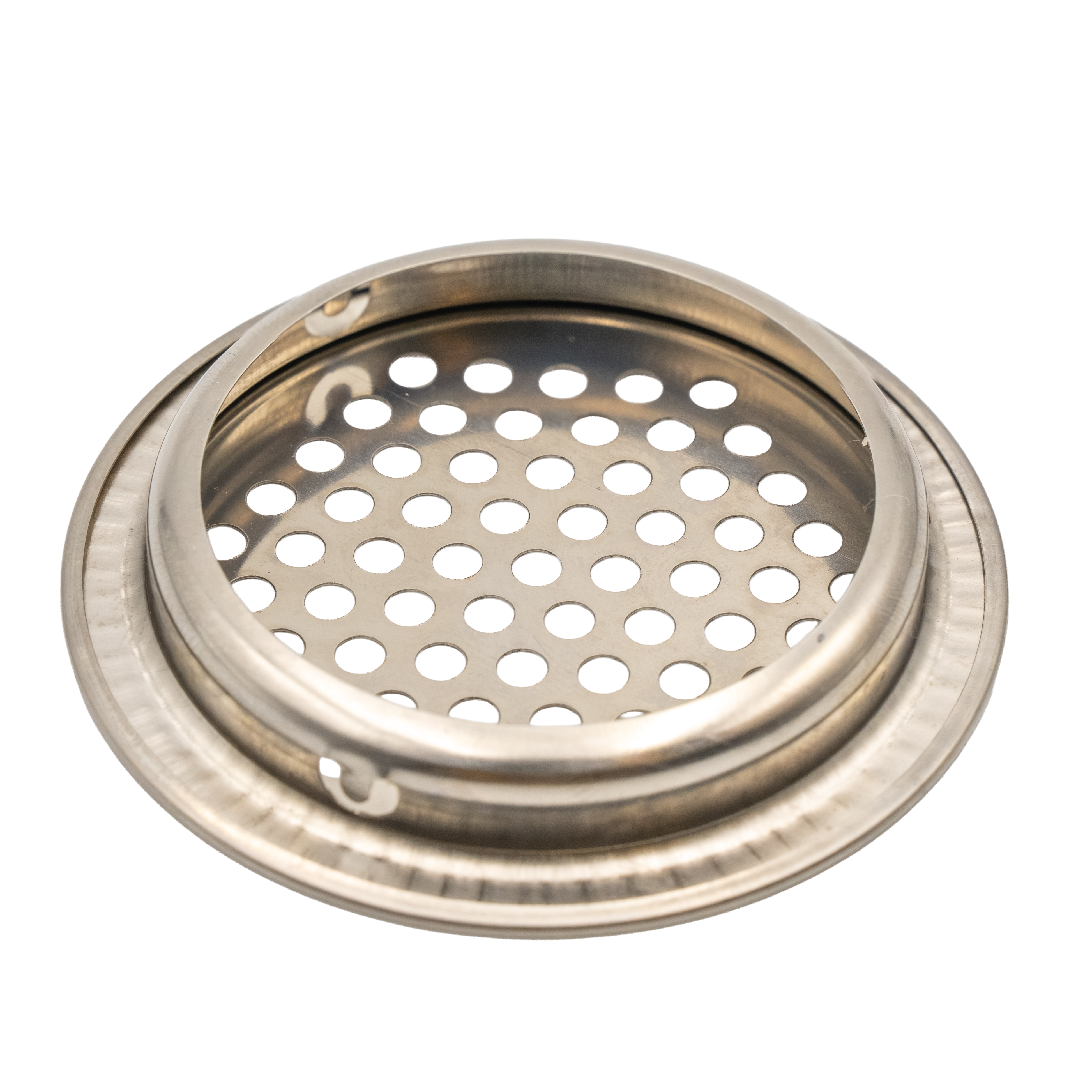 Grille aération caisse bois