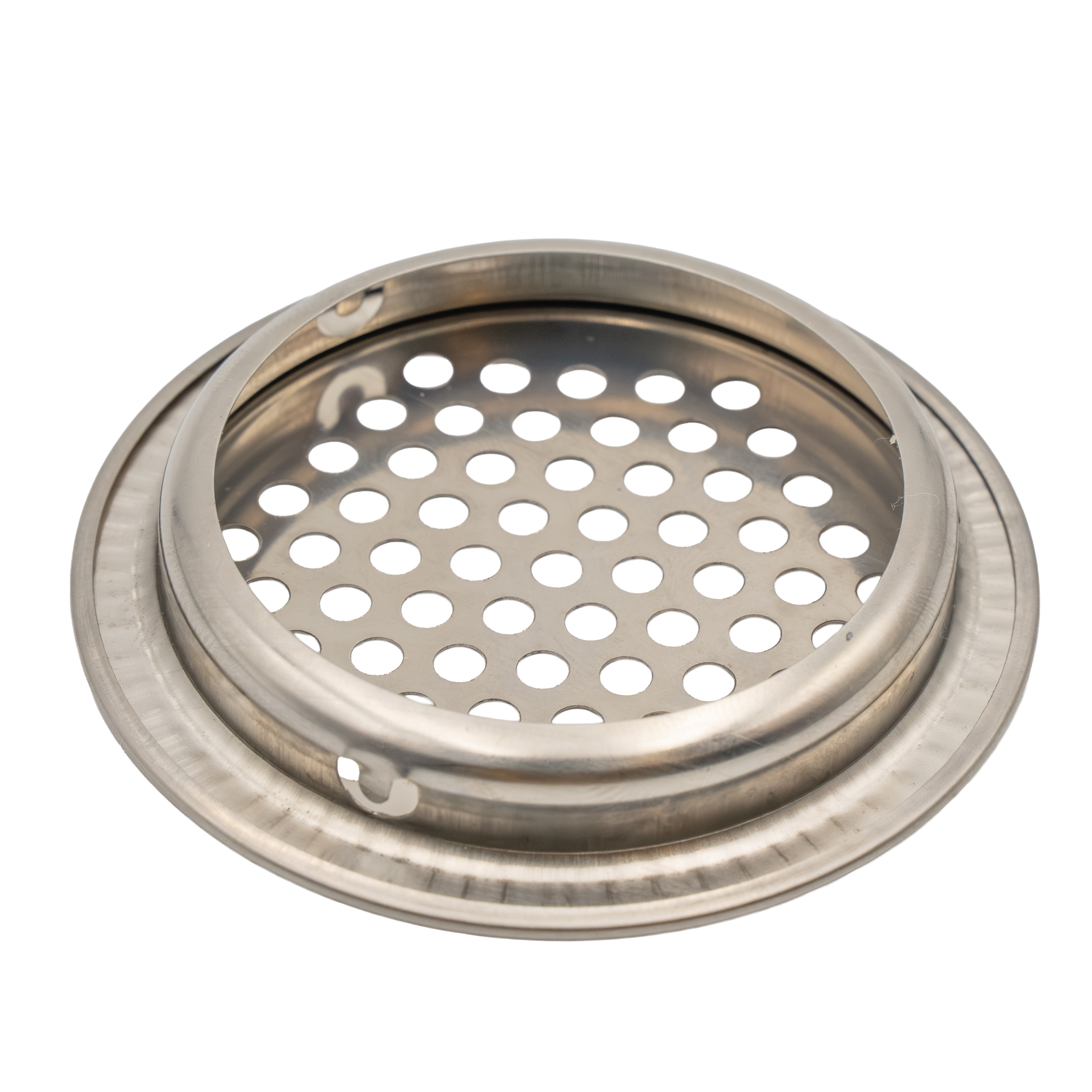 Grille aération caisse bois