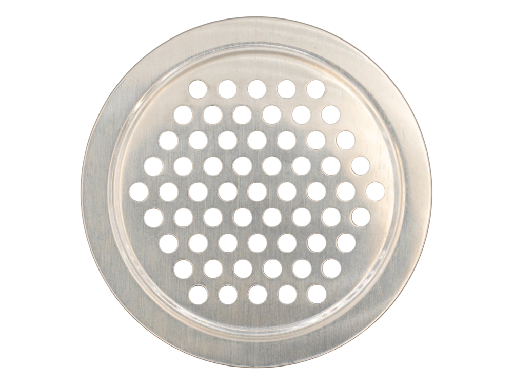 Grille aération caisse bois