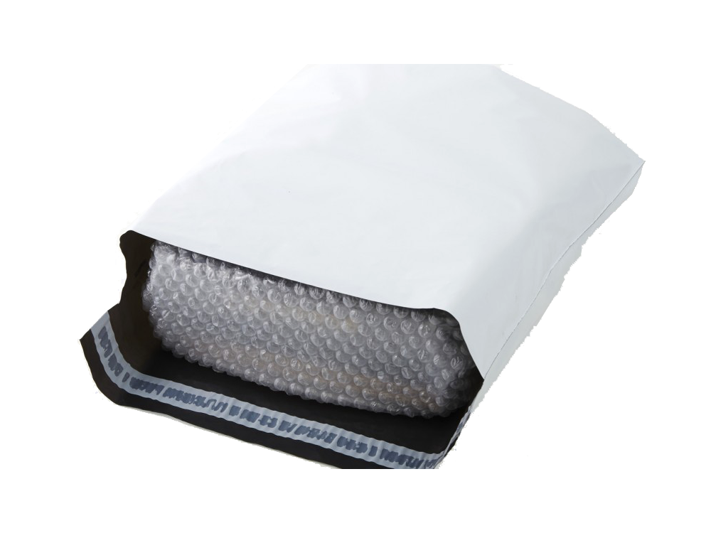 Pochette plastique opaque à soufflet