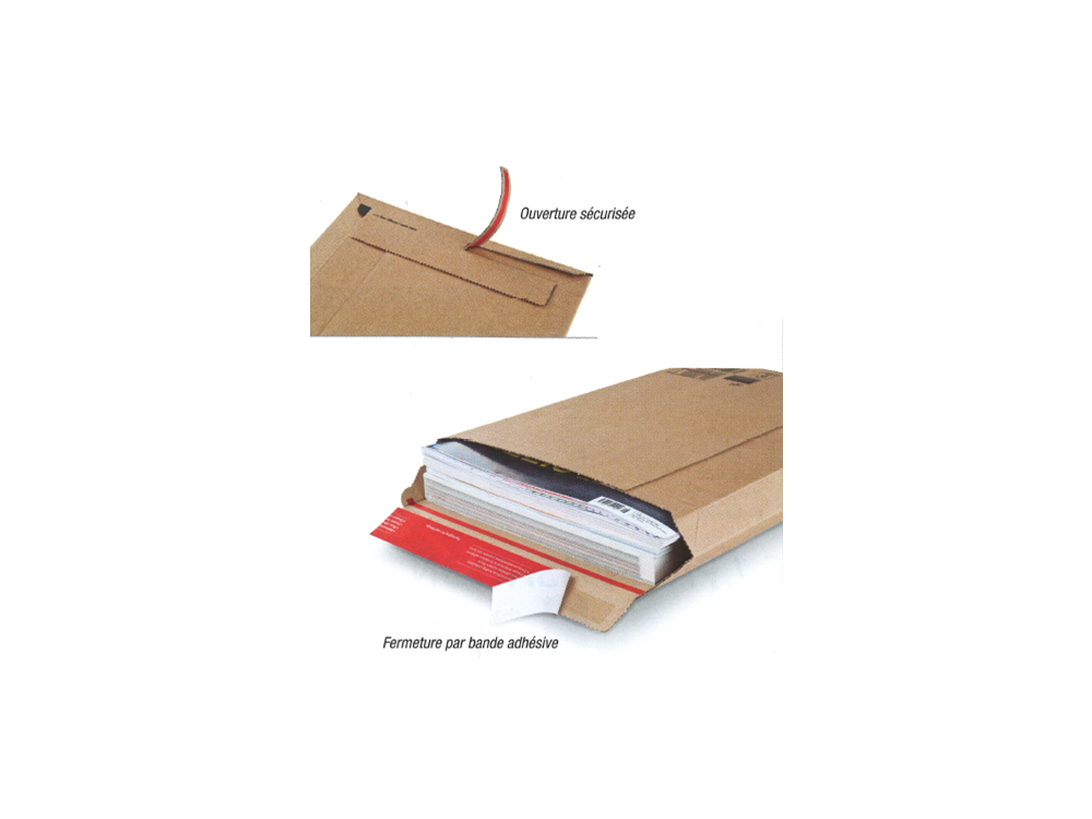 Pochette micro-cannelure