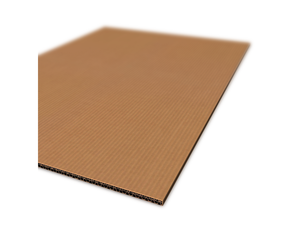 Plaque intercalaire de palette simple cannelure