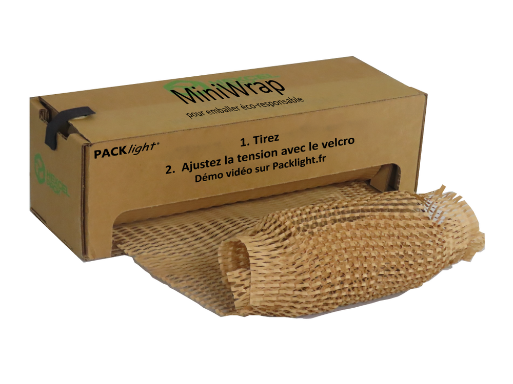 Papier miniwrap boite distributrice